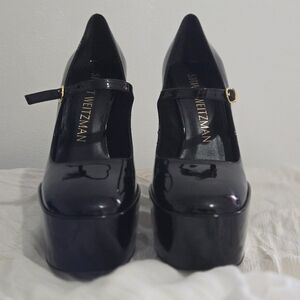 Stewart weitzman mary Jane skyhigh platforms